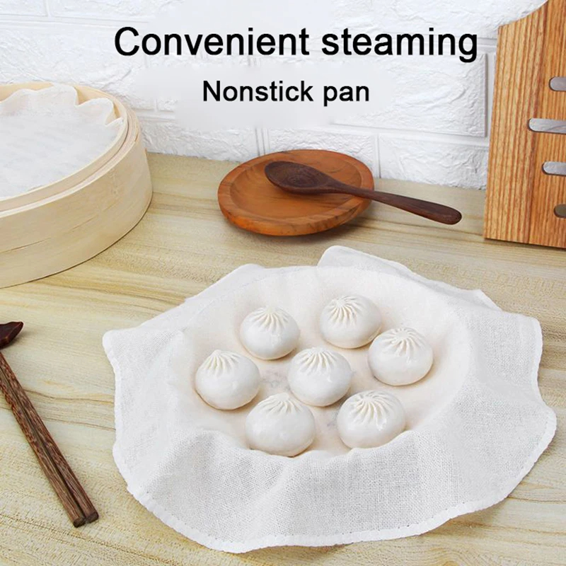 Steamer Bamboo Set - 5 sztuk 24/28/32CM czysta bawełniana ściereczka