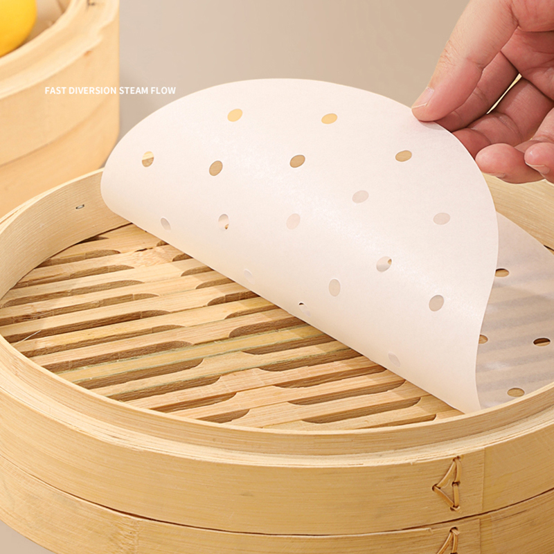 Steamer Bamboo Set - 50 szt. Papierów do gotowania na