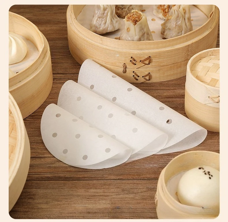 Steamer Bamboo Set - 100 szt. Papier do gotowania na