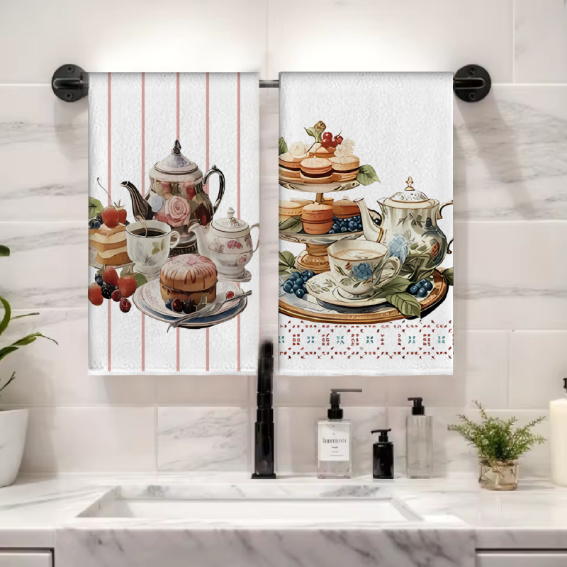 2 szt., Ściereczki kuchenne do – Home Cooking Is The Best recenzja i cena