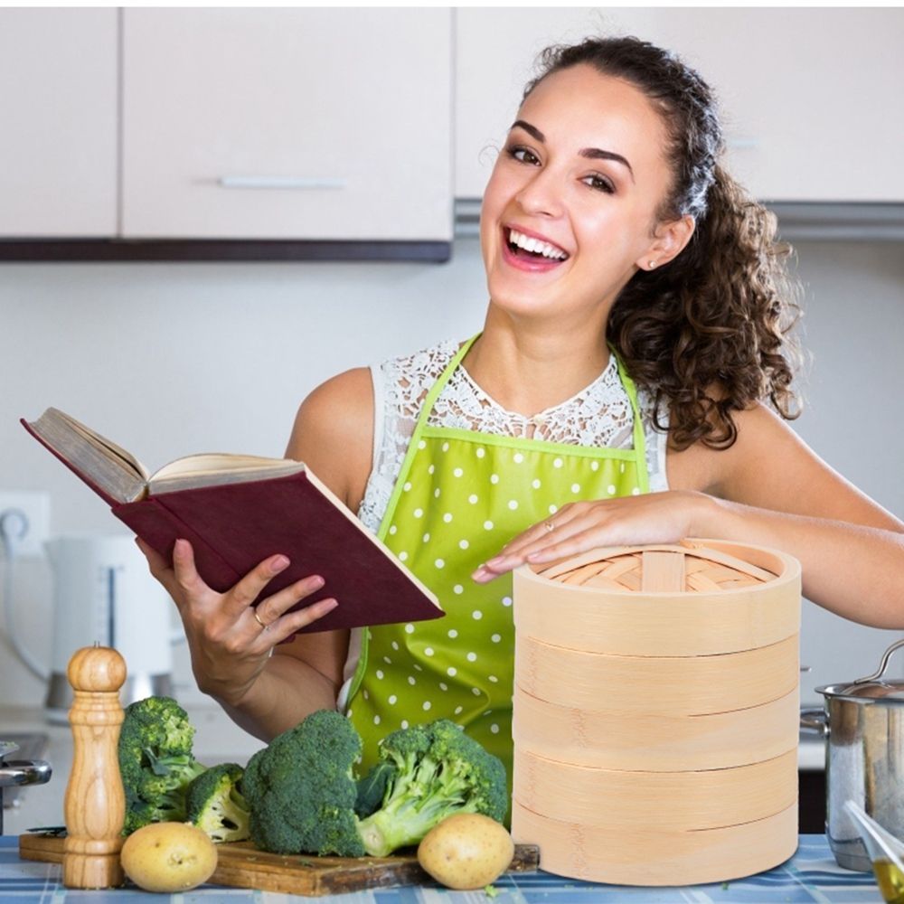 Zestaw narzędzi kuchennych do  – Steamer Bamboo Set recenzja i cena