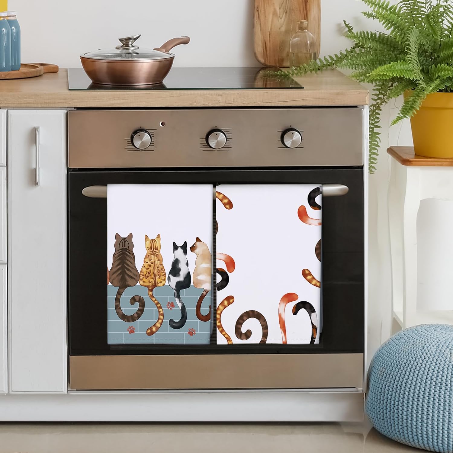 4 szt., Ściereczki kuchenne z  – Home Cooking Is The Best recenzja i cena
